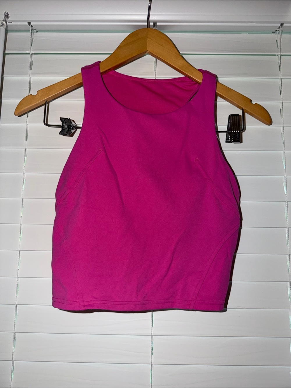 Lululemon Sculpt Racerback Tank Top Hot Pink Size 4